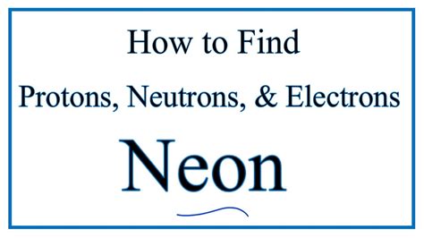 how many neutrons are in neon|Neon Facts .